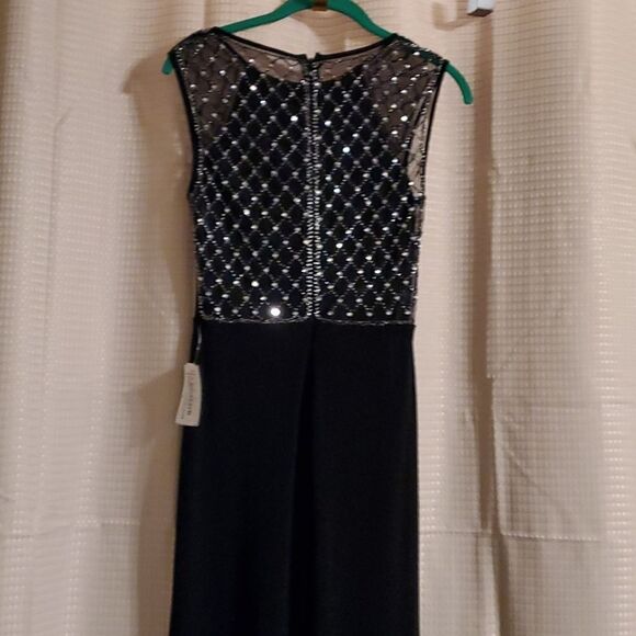 B. Darlin Black formal long Dress3/4 - Picture 4 of 7